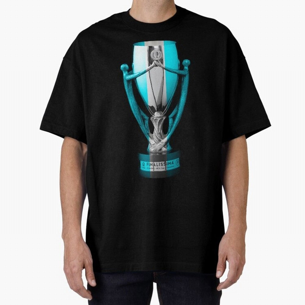 Final 2022 Oversized T-Shirt Showcase the FIFA World Cup 2026 Group Stage Journey through Haaland and Mbappe Highlights, France and Portugal Pride, Champion Mindset, Group Stage Buzz, Knockout Tension and Passionate Fan Culture; Made for Die Hard