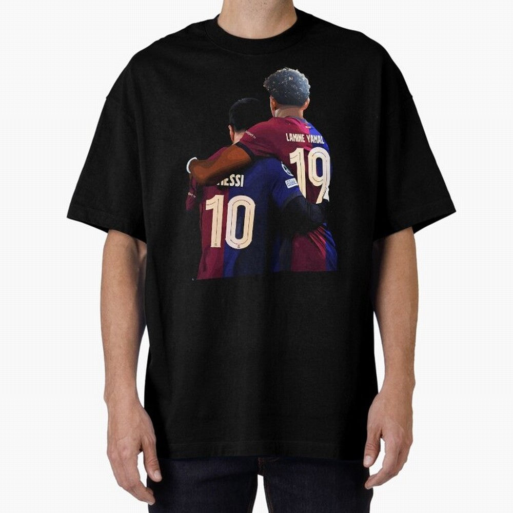 Lionel Messi and Foster child Classic T-Shirt Treasure Match Day Hype around FIFA World Cup 2026 Group Stage, Haaland and Mbappe, Spain and Netherlands, Sports Nostalgia, International Competition, Famous Players and Unforgettable Victories; Ideal