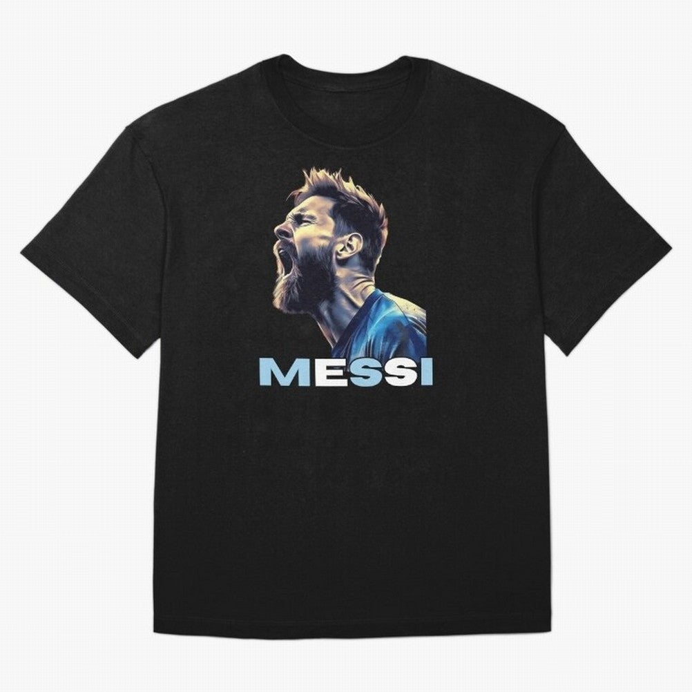 Lionel Messi Classic T-Shirt Honor the Football Icons of the FIFA World Cup 2026 Group Stage Journey through Messi and Cristiano Ronaldo Highlights, Spain Pride, Championship Spirit, Famous Goals, Roaring Crowds and International Football Unity;