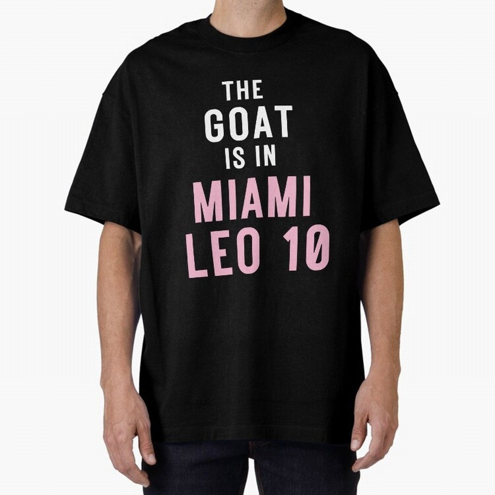 The Goat is in Miami - Leo 10 Essential T-Shirt Celebrate the Magic of FIFA World Cup 2026 Driven by CR7 and Messi, Portugal, Spain and Germany Energy, Soccer Culture, Superstar Moments, National Team Dreams and Competitive Fire; Created for Match