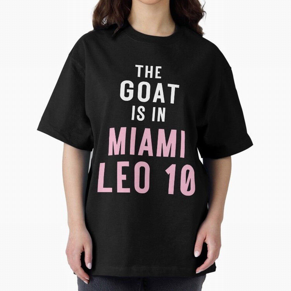 The Goat is in Miami - Leo 10 Essential T-Shirt Celebrate the Magic of FIFA World Cup 2026 Driven by CR7 and Messi, Portugal, Spain and Germany Energy, Soccer Culture, Superstar Moments, National Team Dreams and Competitive Fire; Created for Match