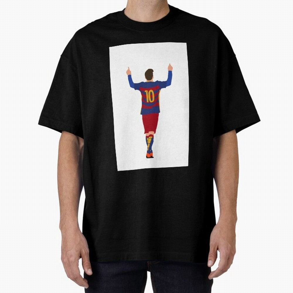 Lionel Messi - FC Barcelona Essential T-Shirt Carry the Colors and Pride of FIFA World Cup 2026 for Fans of Messi, CR7 and Mbappe and England and Germany, Bringing Game Day Rituals, Football Legends, Country Pride and the Road to the Final; Made