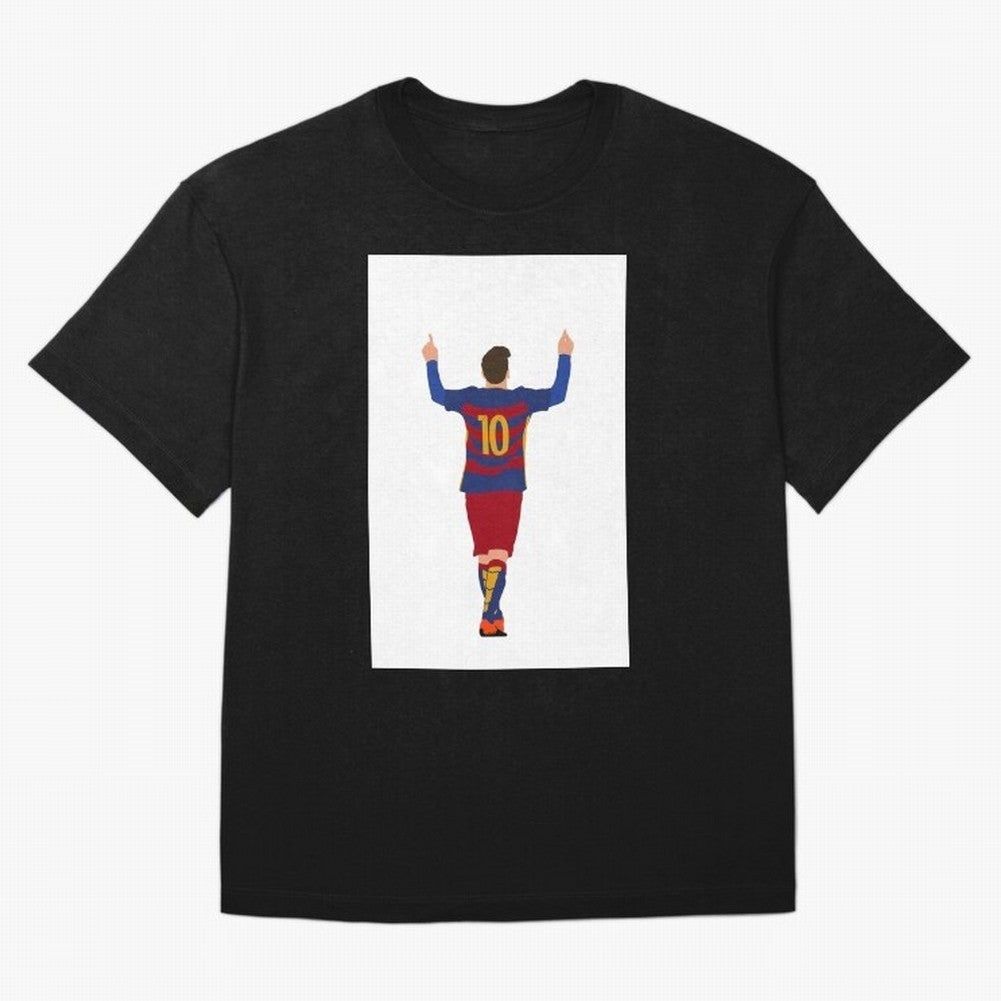 Lionel Messi - FC Barcelona Essential T-Shirt Carry the Colors and Pride of FIFA World Cup 2026 for Fans of Messi, CR7 and Mbappe and England and Germany, Bringing Game Day Rituals, Football Legends, Country Pride and the Road to the Final; Made