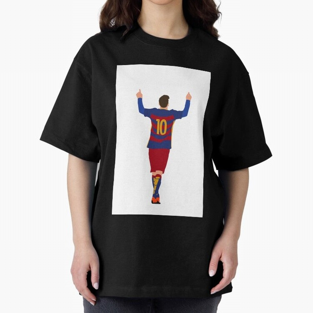 Lionel Messi - FC Barcelona Essential T-Shirt Carry the Colors and Pride of FIFA World Cup 2026 for Fans of Messi, CR7 and Mbappe and England and Germany, Bringing Game Day Rituals, Football Legends, Country Pride and the Road to the Final; Made