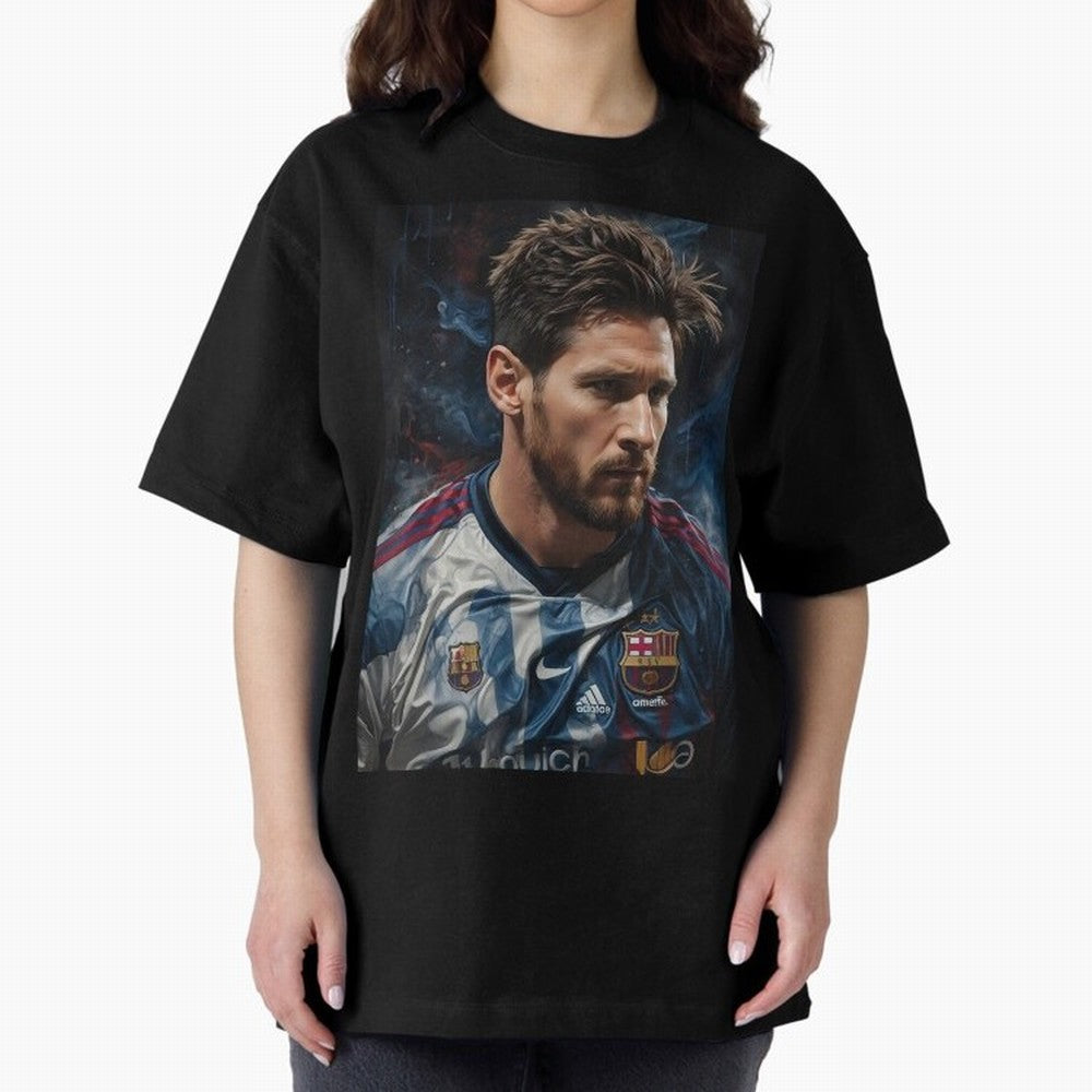 Argentina World Champs Messi Number Oversized T-Shirt Make Game Day About FIFA World Cup 2026 Group Stage Spirit, with Argentina, France and Brazil, CR7 and Messi, Worldwide Fan Energy, Dramatic Goals, Stadium Lights and Championship Celebrations;