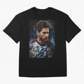 Argentina World Champs Messi Number Oversized T-Shirt Make Game Day About FIFA World Cup 2026 Group Stage Spirit, with Argentina, France and Brazil, CR7 and Messi, Worldwide Fan Energy, Dramatic Goals, Stadium Lights and Championship Celebrations;