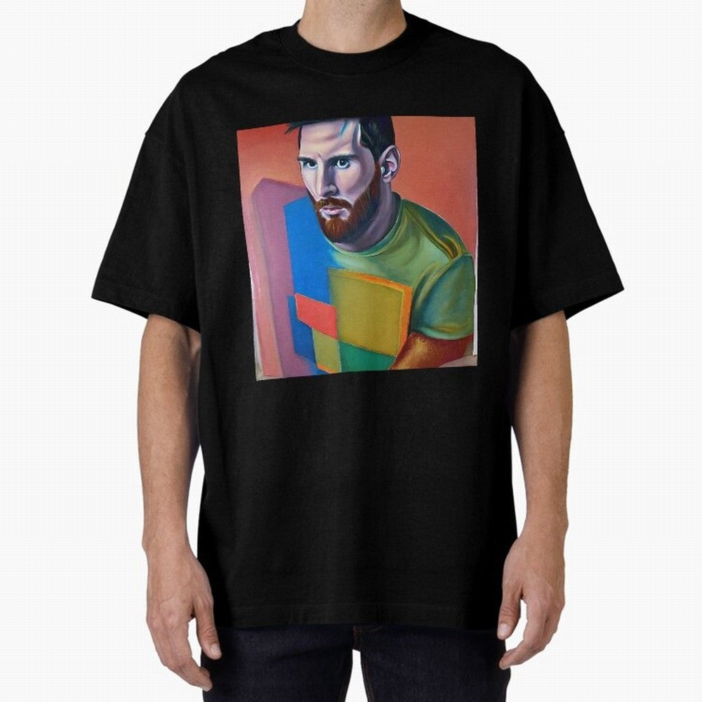 Lionel Oversized T-Shirt Celebrate the Next Chapter of FIFA World Cup 2026 Capturing Neymar, Haaland and Cristiano Ronaldo, Germany Energy, Championship Spirit, Famous Goals, Roaring Crowds and International Football Unity; Made for Collectors Who
