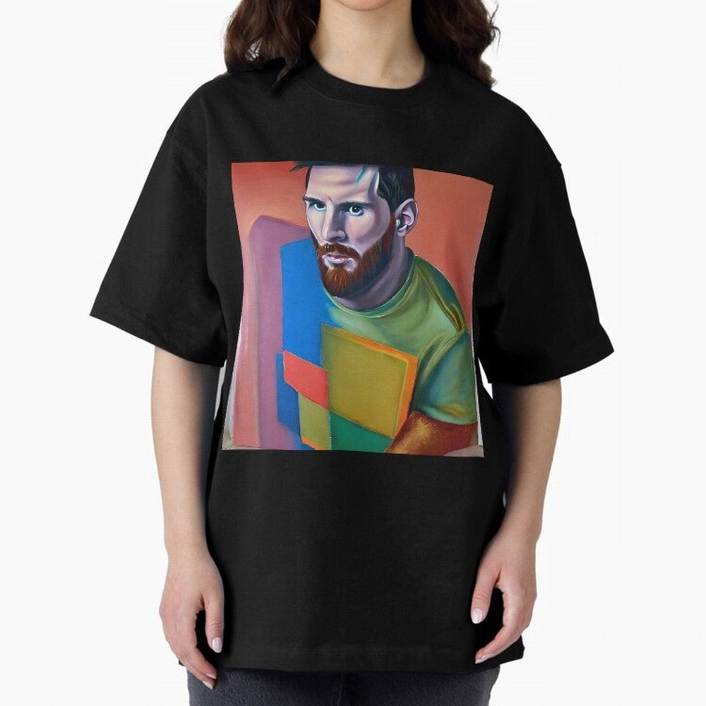 Lionel Oversized T-Shirt Celebrate the Next Chapter of FIFA World Cup 2026 Capturing Neymar, Haaland and Cristiano Ronaldo, Germany Energy, Championship Spirit, Famous Goals, Roaring Crowds and International Football Unity; Made for Collectors Who