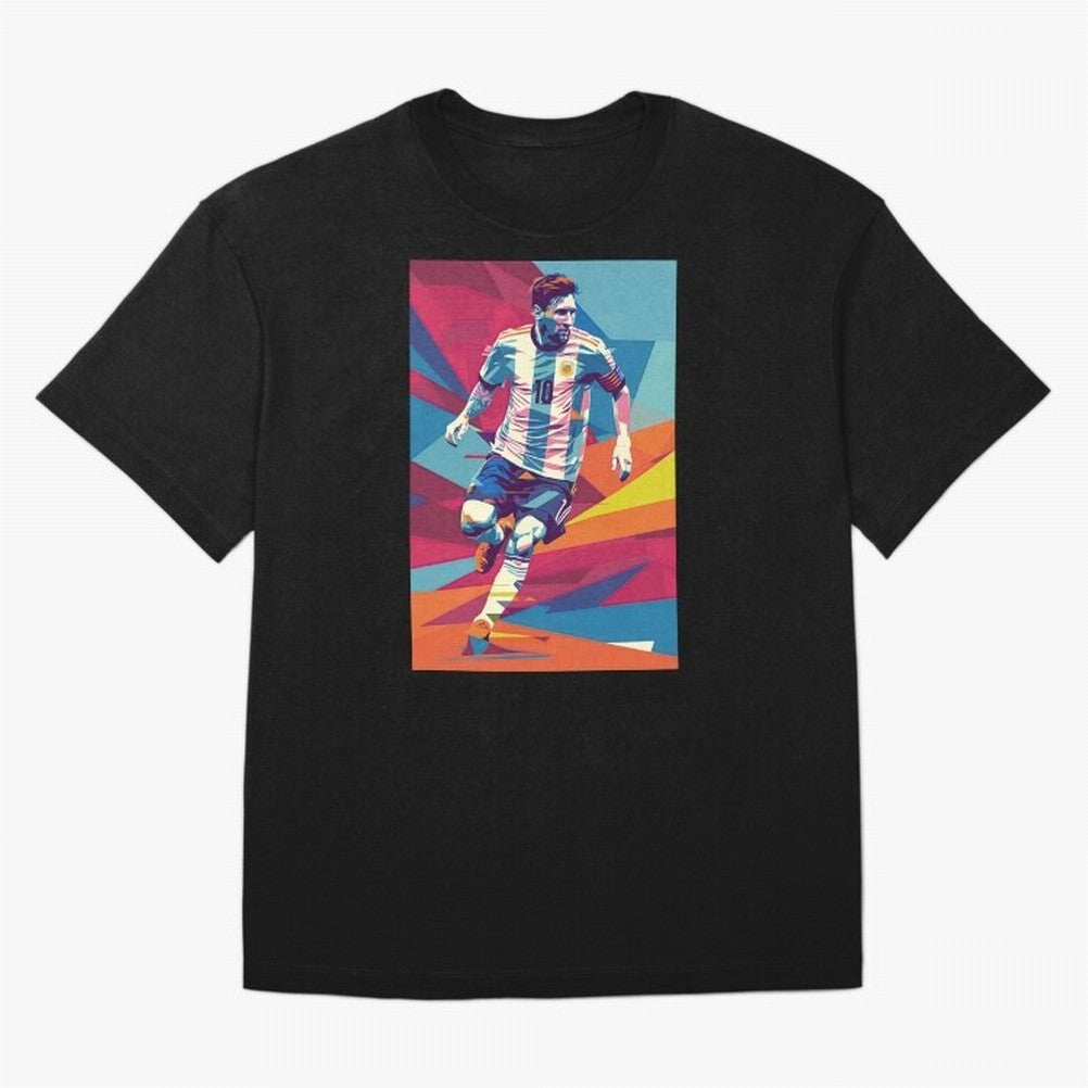 Messi in action Graphic poster design Classic T-Shirt Make the Season About FIFA World Cup 2026 USA Canada Mexico for Fans of Neymar, Haaland and Cristiano Ronaldo and Germany, Bringing Stadium Memories, Football Loyalty, International Chants and