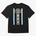 Argentina Jersey 3 Stars World Champions Classic T-Shirt Honor Champions and Dreams in Global Football Passion for FIFA World Cup 2026, Centered on Haaland and Mbappe, Brazil, Championship Spirit, Famous Goals, Roaring Crowds and International