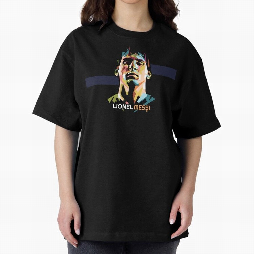 Lionel Messi Magic Oversized T-Shirt Upgrade FIFA World Cup 2026 USA Canada Mexico Spirit, Filled with France and Portugal, Haaland, Supporter Pride, Iconic Celebrations, Legendary Names and Global Match Day Energy; Perfect for Fans, Collectors,