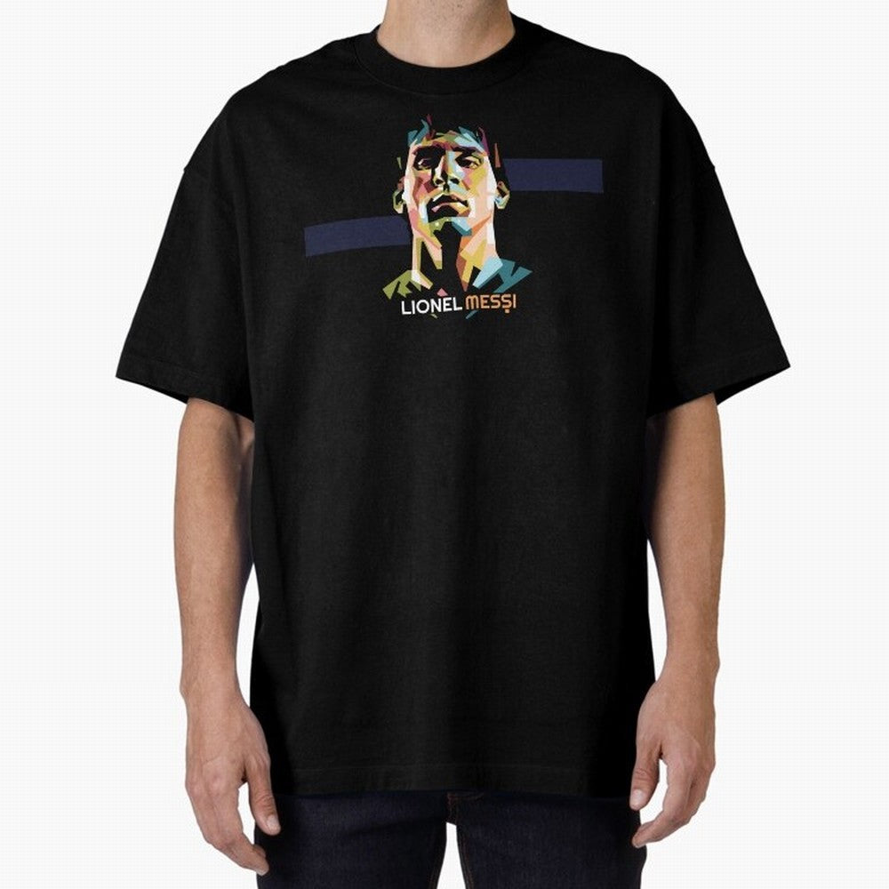 Lionel Messi Magic Oversized T-Shirt Upgrade FIFA World Cup 2026 USA Canada Mexico Spirit, Filled with France and Portugal, Haaland, Supporter Pride, Iconic Celebrations, Legendary Names and Global Match Day Energy; Perfect for Fans, Collectors,