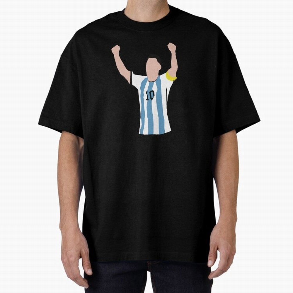 Lionel Messi Classic T-Shirt Celebrate the Stars of Global Football Passion for FIFA World Cup 2026, Centered on Neymar, England, Sports Nostalgia, International Competition, Famous Players and Unforgettable Victories; Great for Watch Parties,