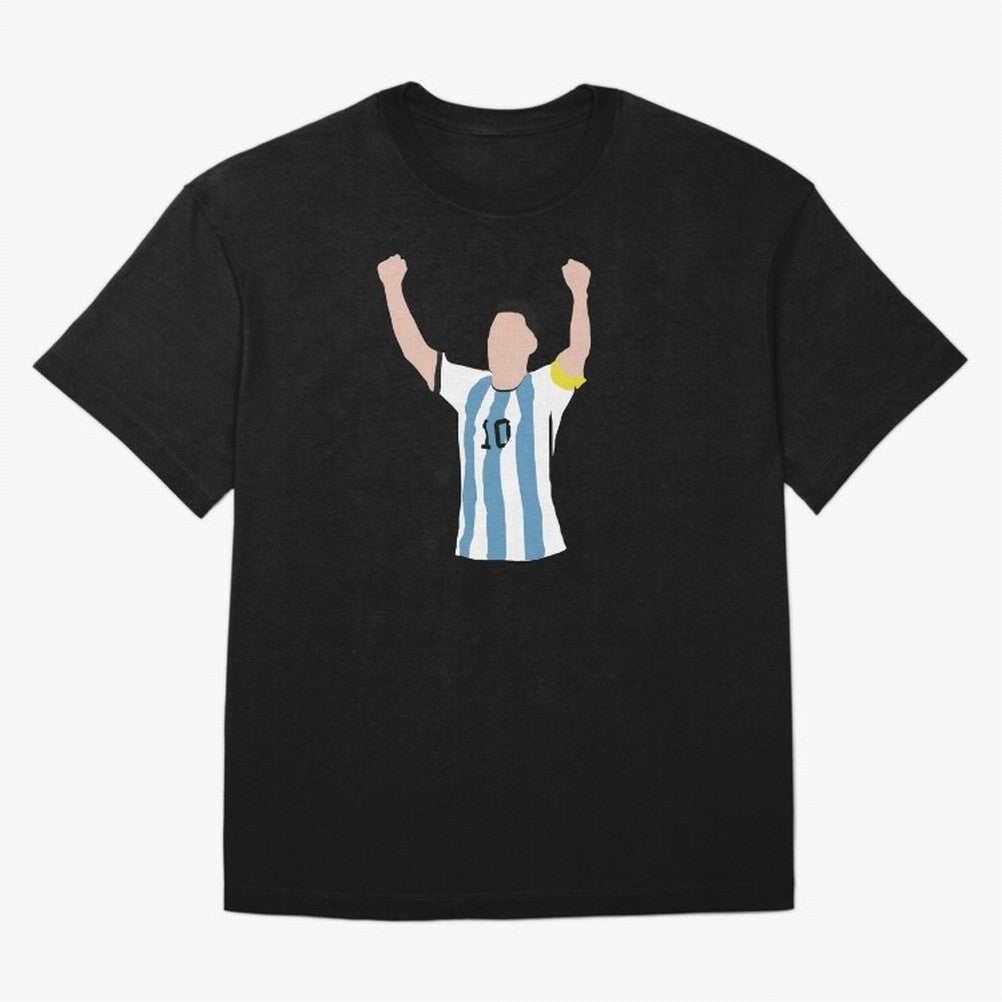 Lionel Messi Classic T-Shirt Celebrate the Stars of Global Football Passion for FIFA World Cup 2026, Centered on Neymar, England, Sports Nostalgia, International Competition, Famous Players and Unforgettable Victories; Great for Watch Parties,