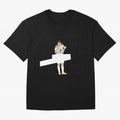 Messi minimalist design Oversized T-Shirt Step into FIFA World Cup 2026 Group Stage for Fans of CR7 and Messi and Brazil, Bringing Fan Favorite Moments, National Team Passion, Big Match Drama and Soccer History; Ideal for Passionate Fans Who Love