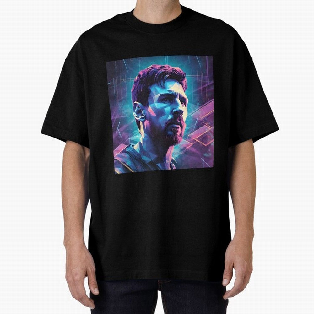 Lionel Messi is going to MLS club Inter Miami Oversized T-Shirt Remember Global Football Passion for FIFA World Cup 2026 USA Canada Mexico, with Cristiano Ronaldo, Spain and Netherlands, Football Passion, Legendary Performances, Festival Vibes and
