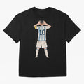 Lionel Messi Oversized T-Shirt Celebrate Global Football Passion for FIFA World Cup 2026 Group Stage, Made for Cristiano Ronaldo, Haaland and CR7, Brazil, Tournament Hype, Historic Matchups, Family Viewing Parties and Global Sports Pride; Ideal for