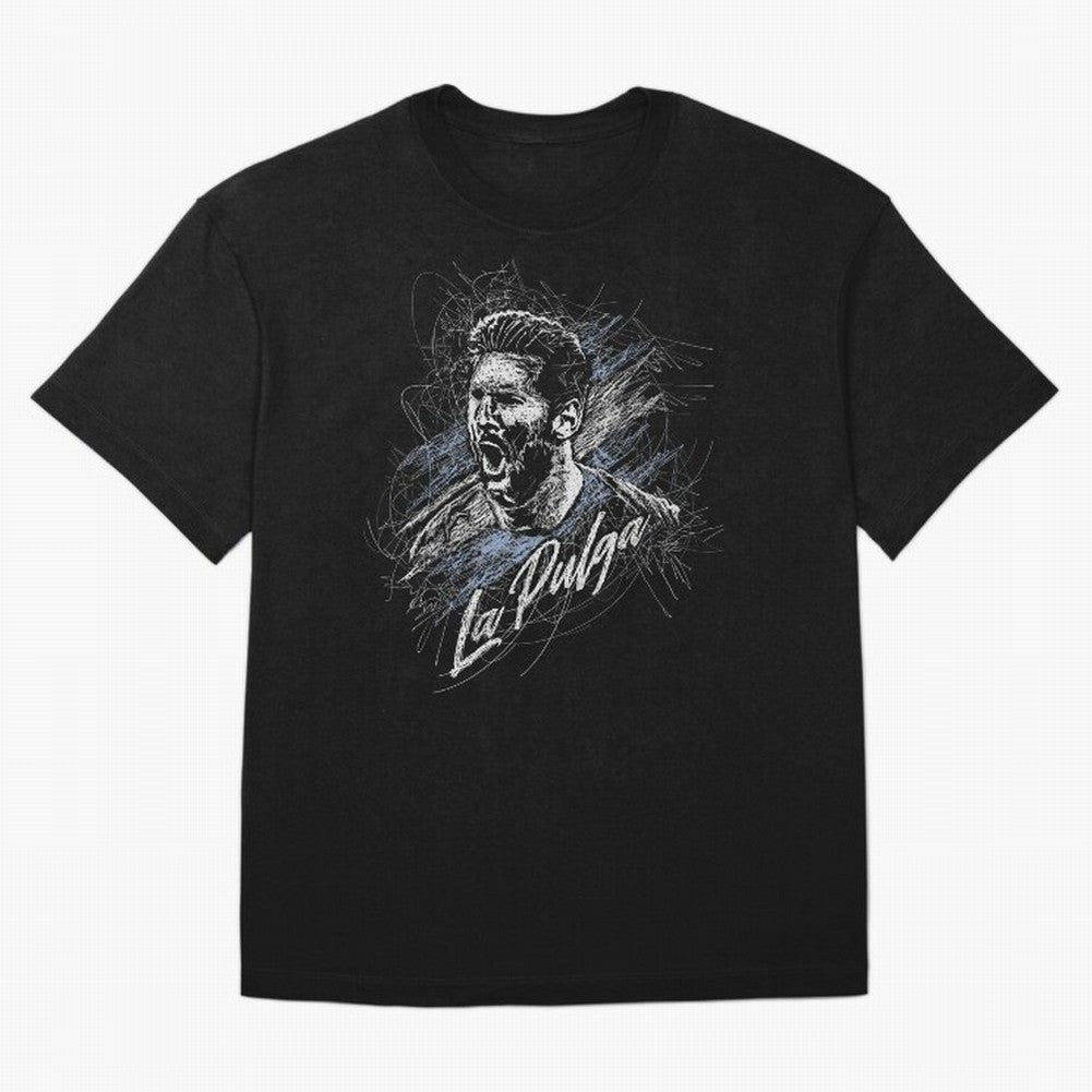 Lionel Messi La Pulga Classic T-Shirt Celebrate the Biggest Stage of FIFA World Cup 2026 USA Canada Mexico Featuring Mbappe and Neymar, Brazil Energy, Match Day Excitement, Supporter Culture, Golden Goals and Global Football Passion; Ideal for Fans