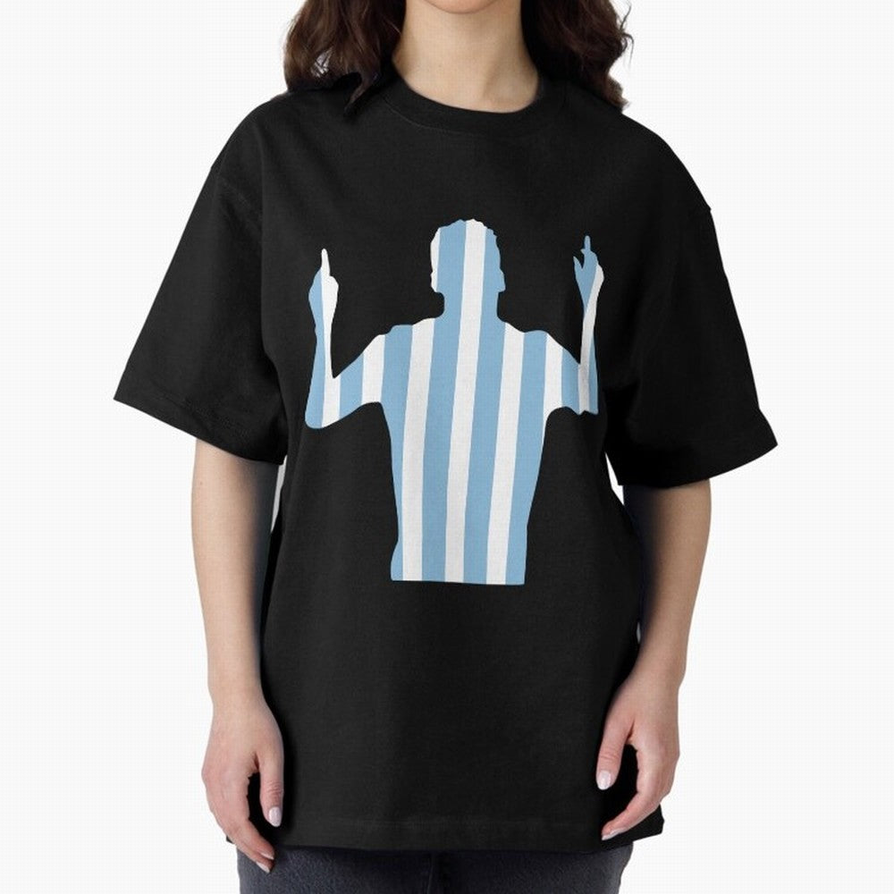 lionel Oversized T-Shirt Relive Legendary Nights from FIFA World Cup 2026 USA Canada Mexico with Messi, CR7 and Mbappe, Netherlands Energy, Match Day Excitement, Supporter Culture, Golden Goals and Global Football Passion; Ideal for Football Dads,