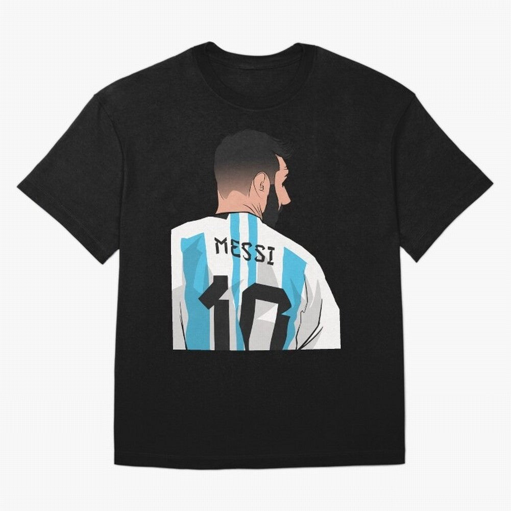 Messi Oversized T-Shirt Celebrate the Next Chapter of FIFA World Cup 2026 Capturing Neymar, Haaland and Cristiano Ronaldo, Germany Energy, Championship Spirit, Famous Goals, Roaring Crowds and International Football Unity; Made for Collectors Who
