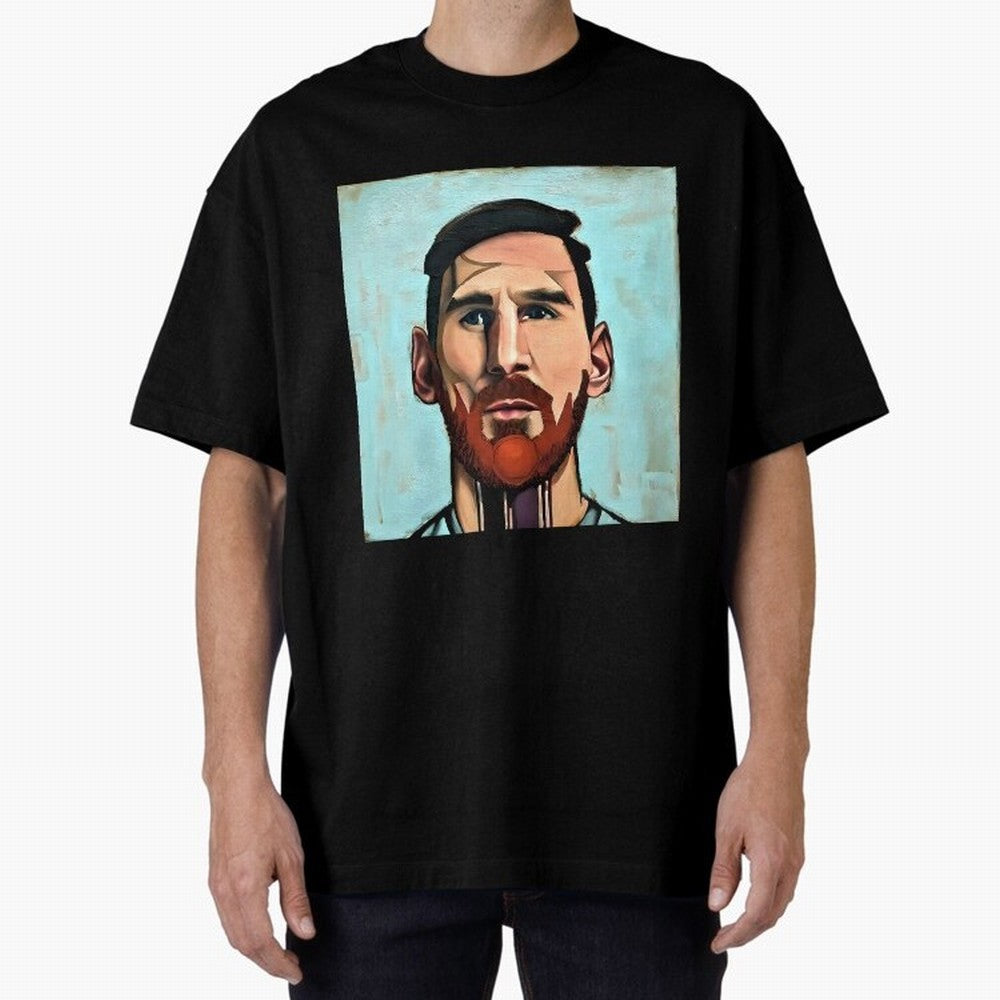 cartoon Messi Classic T-Shirt Show Passion for the Stars of FIFA World Cup 2026 USA Canada Mexico Spirit, Connected to Brazil, Neymar, Haaland and Cristiano Ronaldo, Football History, Final Match Energy, Crowd Noise and Once in a Lifetime Moments;