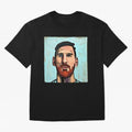 cartoon Messi Classic T-Shirt Show Passion for the Stars of FIFA World Cup 2026 USA Canada Mexico Spirit, Connected to Brazil, Neymar, Haaland and Cristiano Ronaldo, Football History, Final Match Energy, Crowd Noise and Once in a Lifetime Moments;