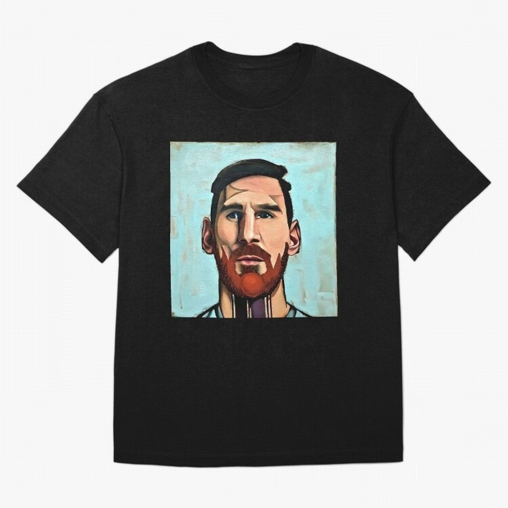 cartoon Messi Classic T-Shirt Show Passion for the Stars of FIFA World Cup 2026 USA Canada Mexico Spirit, Connected to Brazil, Neymar, Haaland and Cristiano Ronaldo, Football History, Final Match Energy, Crowd Noise and Once in a Lifetime Moments;