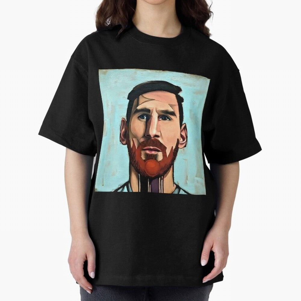 cartoon Messi Classic T-Shirt Show Passion for the Stars of FIFA World Cup 2026 USA Canada Mexico Spirit, Connected to Brazil, Neymar, Haaland and Cristiano Ronaldo, Football History, Final Match Energy, Crowd Noise and Once in a Lifetime Moments;