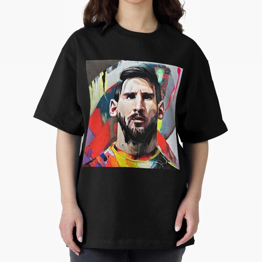 Billboard with Messi Boxy T-Shirt Keep the Legacy of FIFA World Cup 2026 Group Stage Driven by Messi, CR7 and Mbappe, Brazil Energy, Champion Mindset, Group Stage Buzz, Knockout Tension and Passionate Fan Culture; Ideal for Football Dads, Football