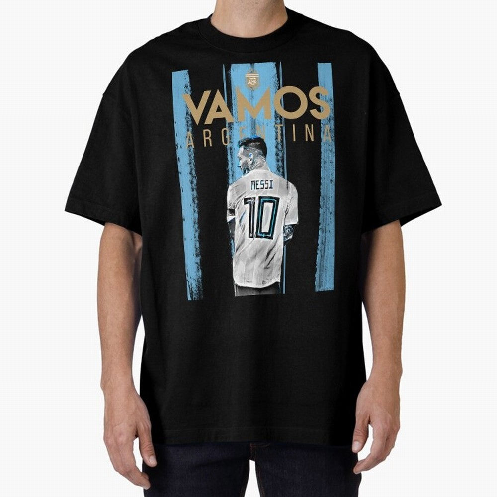 Lionel Messi TShirt Classic T-Shirt Honor Football Greatness during FIFA World Cup 2026 Group Stage for Fans of Messi, CR7 and Mbappe and Portugal, Bringing Vintage Soccer Flavor, Modern Football Stars, National Flags and Final Night Emotion;