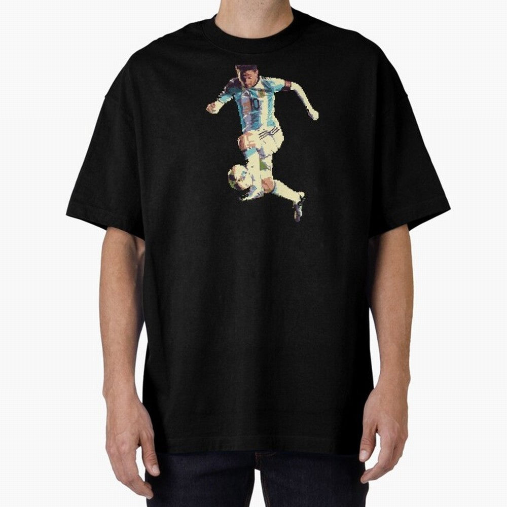 Lionel Messi Oversized T-Shirt Make Game Day About FIFA World Cup 2026 USA Canada Mexico for Fans of CR7 and Messi and Argentina, France and Brazil, Bringing Stadium Memories, Football Loyalty, International Chants and Championship Tradition; Great