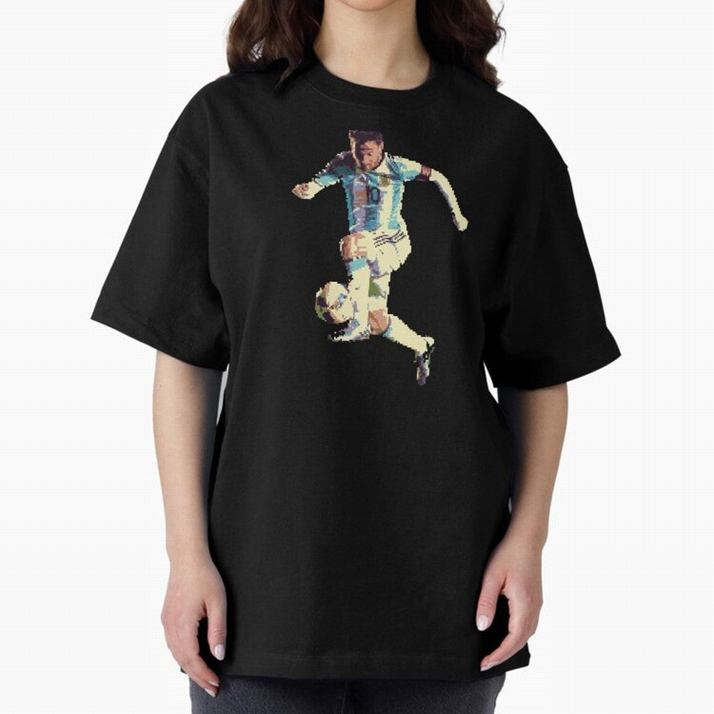 Lionel Messi Oversized T-Shirt Make Game Day About FIFA World Cup 2026 USA Canada Mexico for Fans of CR7 and Messi and Argentina, France and Brazil, Bringing Stadium Memories, Football Loyalty, International Chants and Championship Tradition; Great