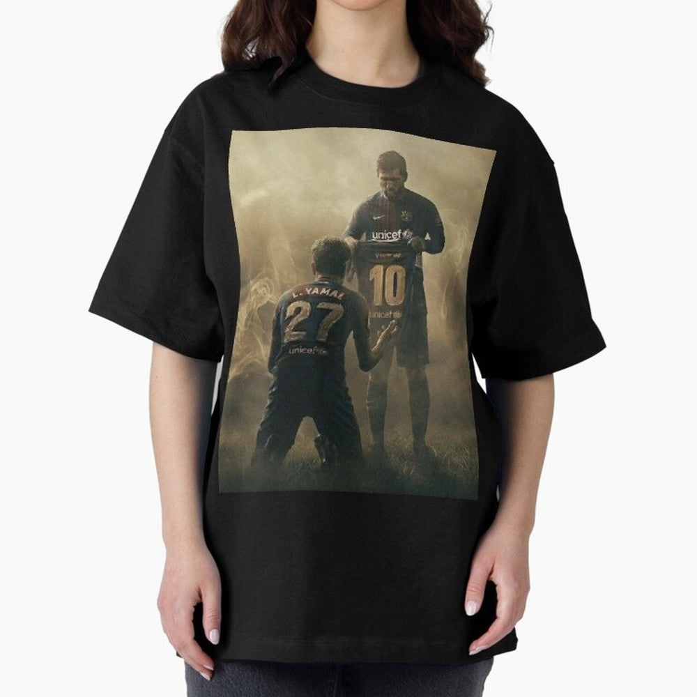 messi giving kamin yamal his shirt iconic design Classic T-Shirt Bring Bold Fan Energy to Match Day Hype around FIFA World Cup 2026 Group Stage, CR7, France and Portugal, Sports Nostalgia, International Competition, Famous Players and Unforgettable