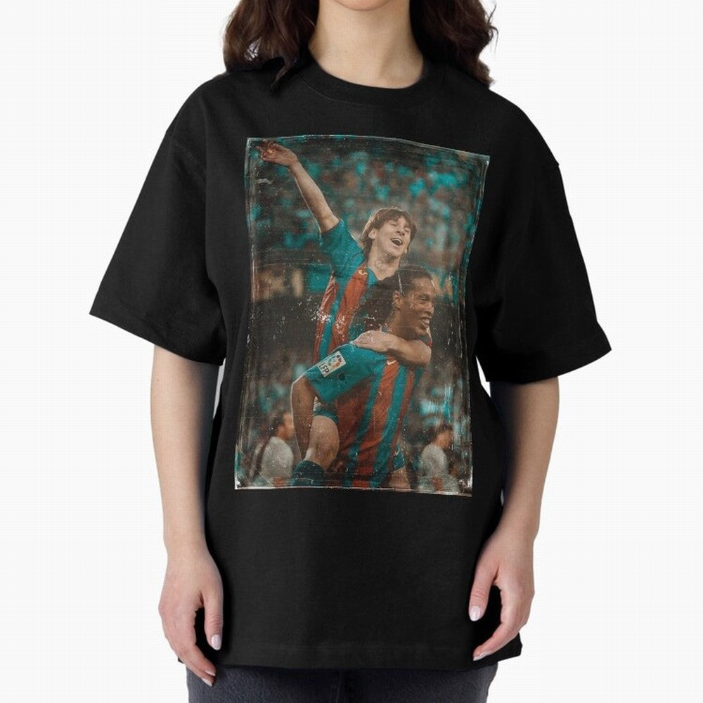 Messi and Ronaldinho Vintage Classic T-Shirt Bring FIFA World Cup 2026 Group Stage Connected to Cristiano Ronaldo, Haaland and CR7, France and Portugal Energy, Football Passion, Legendary Performances, Festival Vibes and Supporter Community; Built