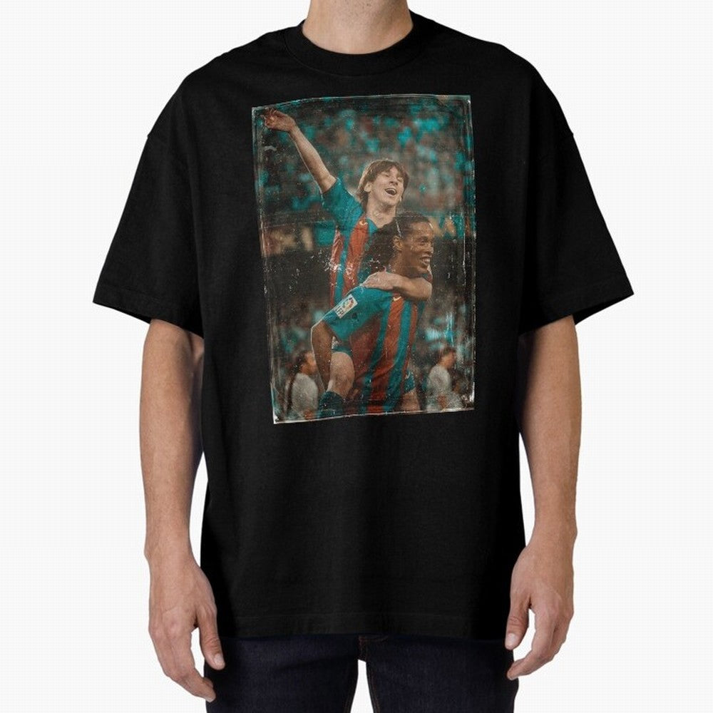 Messi and Ronaldinho Vintage Classic T-Shirt Bring FIFA World Cup 2026 Group Stage Connected to Cristiano Ronaldo, Haaland and CR7, France and Portugal Energy, Football Passion, Legendary Performances, Festival Vibes and Supporter Community; Built