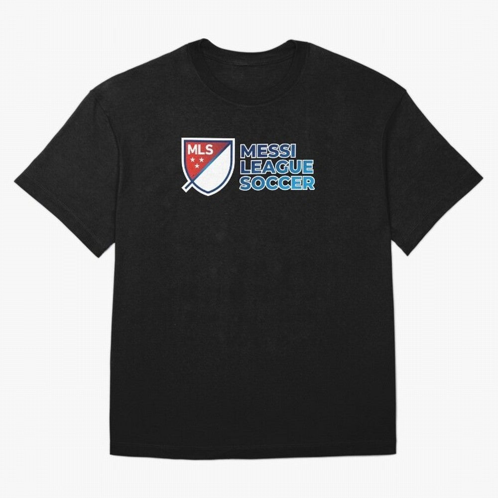MLS Messi League Soccer Oversized T-Shirt Bring Champion Energy into FIFA World Cup 2026 USA Canada Mexico for Fans of Messi and Portugal, Spain and Germany, Bringing Sports Nostalgia, International Competition, Famous Players and Unforgettable