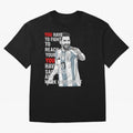 Lionel Messi Dream & Sacrifice Oversized T-Shirt Spotlight FIFA World Cup 2026 USA Canada Mexico Centered on Cristiano Ronaldo, Brazil Energy, Worldwide Fan Energy, Dramatic Goals, Stadium Lights and Championship Celebrations; Great for Supporters