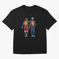 Lionel Messi and Friend Oversized T-Shirt Bring Match Day Fire to the FIFA World Cup 2026 Journey through CR7 and Messi Highlights, Argentina and Brazil Pride, Fan Favorite Moments, National Team Passion, Big Match Drama and Soccer History; Ideal