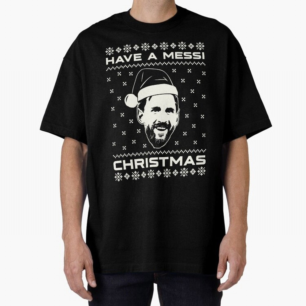 Lionel Messi Christmas Classic T-Shirt Keep Football History Alive during the FIFA World Cup 2026 USA Canada Mexico Journey through CR7 and Messi Highlights, Argentina and Brazil Pride, Worldwide Fan Energy, Dramatic Goals, Stadium Lights and