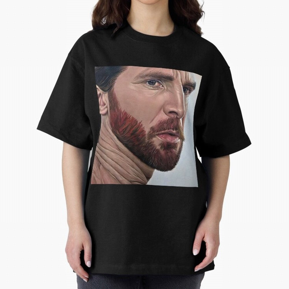 Take a look on Messi Oversized T-Shirt Relive FIFA World Cup 2026 USA Canada Mexico with CR7, Brazil, Portugal and Argentina Energy, Supporter Pride, Iconic Celebrations, Legendary Names and Global Match Day Energy; Ideal for Passionate Fans Who