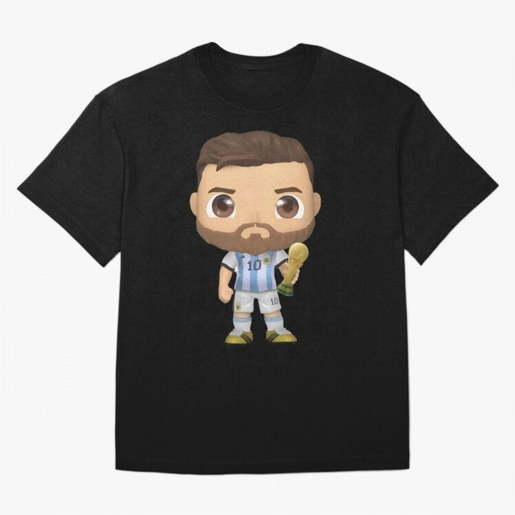 Messi_Champion Oversized T-Shirt Feel the Roar of the FIFA World Cup 2026 Journey through Messi, Neymar and Mbappe Highlights, France Pride, Soccer Culture, Superstar Moments, National Team Dreams and Competitive Fire; Great for Supporters Who Love