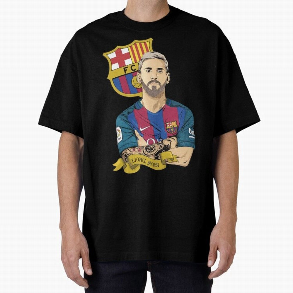 Lionel Messi (Barcelona) artwork Classic T-Shirt Celebrate FIFA World Cup 2026 Spirit, Filled with Spain, Cristiano Ronaldo, Champion Mindset, Group Stage Buzz, Knockout Tension and Passionate Fan Culture; Ideal for Football Dads, Football Moms,