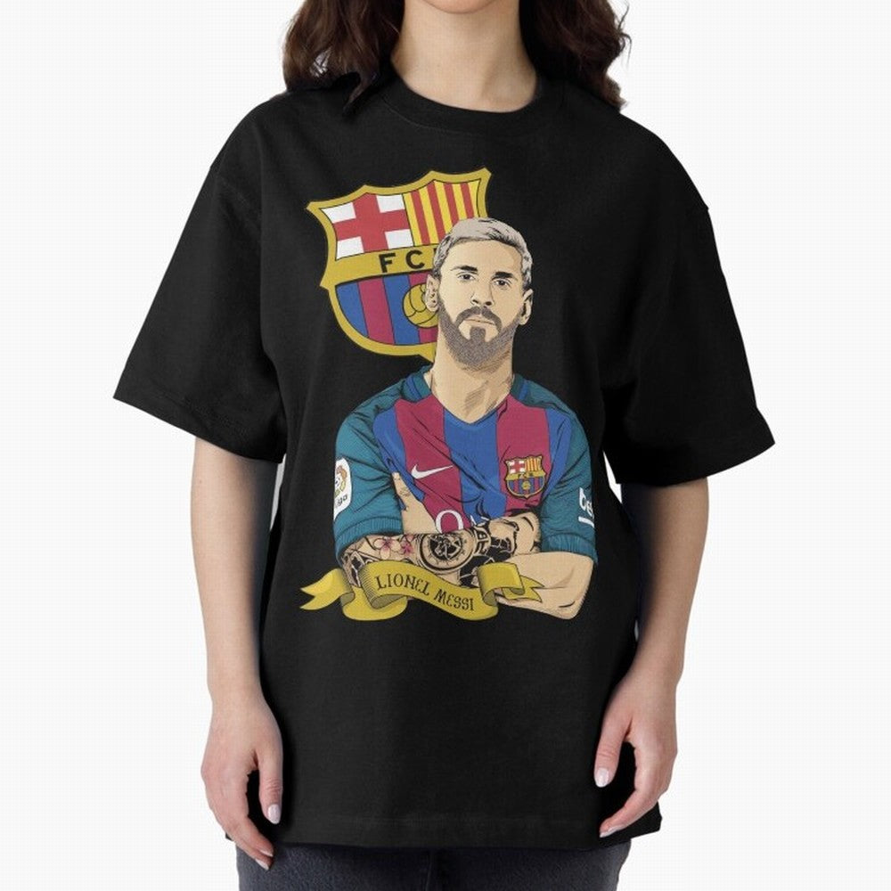 Lionel Messi (Barcelona) artwork Classic T-Shirt Celebrate FIFA World Cup 2026 Spirit, Filled with Spain, Cristiano Ronaldo, Champion Mindset, Group Stage Buzz, Knockout Tension and Passionate Fan Culture; Ideal for Football Dads, Football Moms,