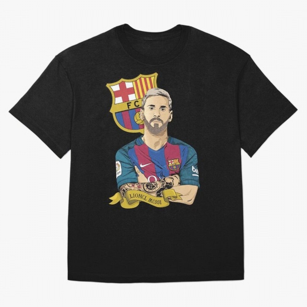 Lionel Messi (Barcelona) artwork Classic T-Shirt Celebrate FIFA World Cup 2026 Spirit, Filled with Spain, Cristiano Ronaldo, Champion Mindset, Group Stage Buzz, Knockout Tension and Passionate Fan Culture; Ideal for Football Dads, Football Moms,