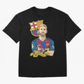 Lionel Messi (Barcelona) artwork Classic T-Shirt Celebrate FIFA World Cup 2026 Spirit, Filled with Spain, Cristiano Ronaldo, Champion Mindset, Group Stage Buzz, Knockout Tension and Passionate Fan Culture; Ideal for Football Dads, Football Moms,