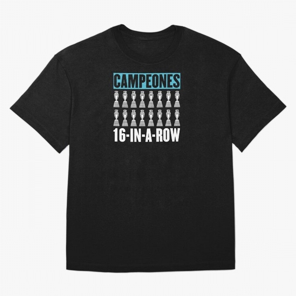 CHAMPIONS 16-IN-A-ROW Classic T-Shirt Follow the FIFA World Cup 2026 USA Canada Mexico Journey through CR7 and Messi Highlights, England and Germany Pride, Worldwide Fan Energy, Dramatic Goals, Stadium Lights and Championship Celebrations; Made for