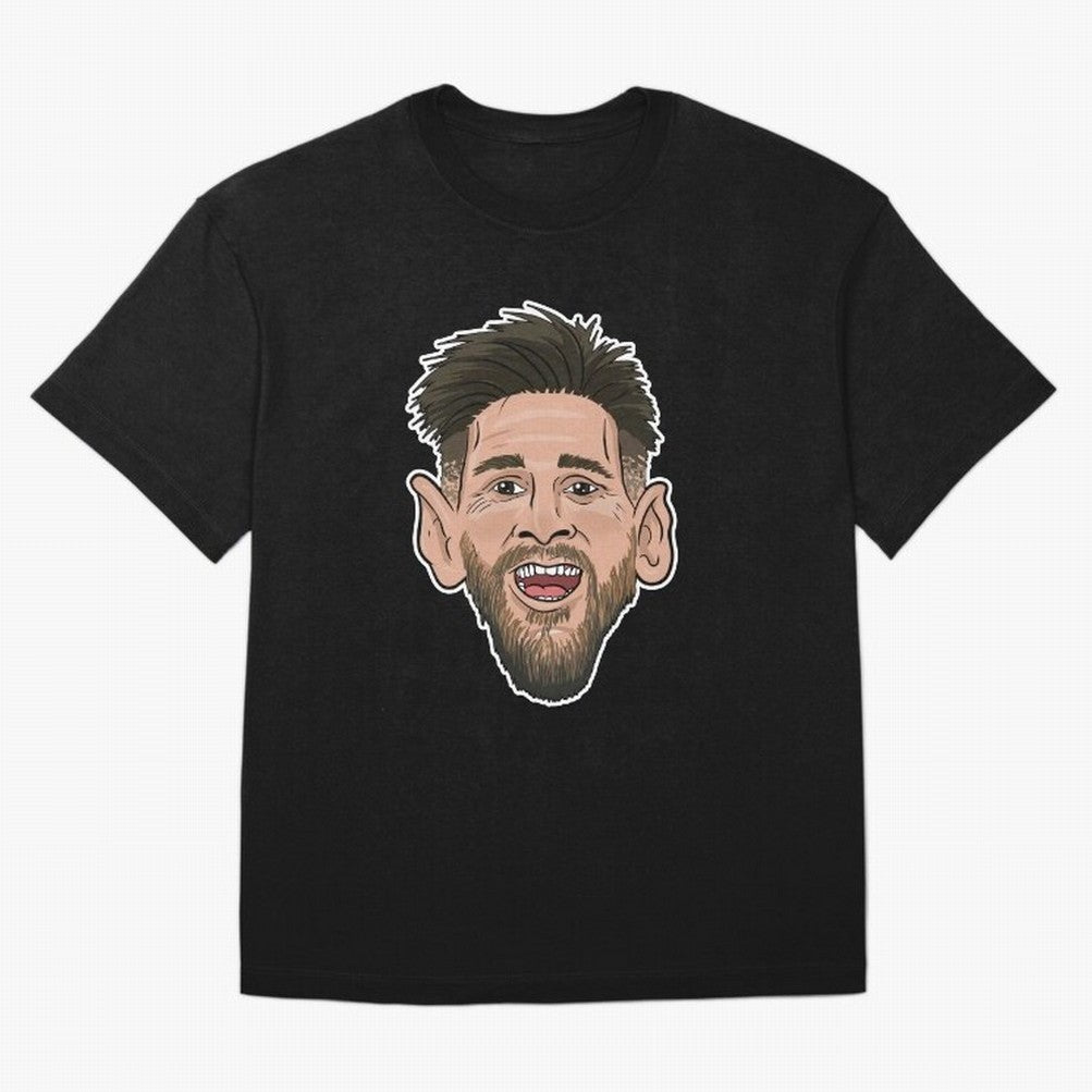 messi toon face argentina Classic T-Shirt Bring Match Day Fire to FIFA World Cup 2026 Spirit, Capturing Argentina and Brazil, Mbappe, Football Festival Excitement, Trophy Ambitions, Country Rivalries and Star Player Buzz; Perfect for Fans,