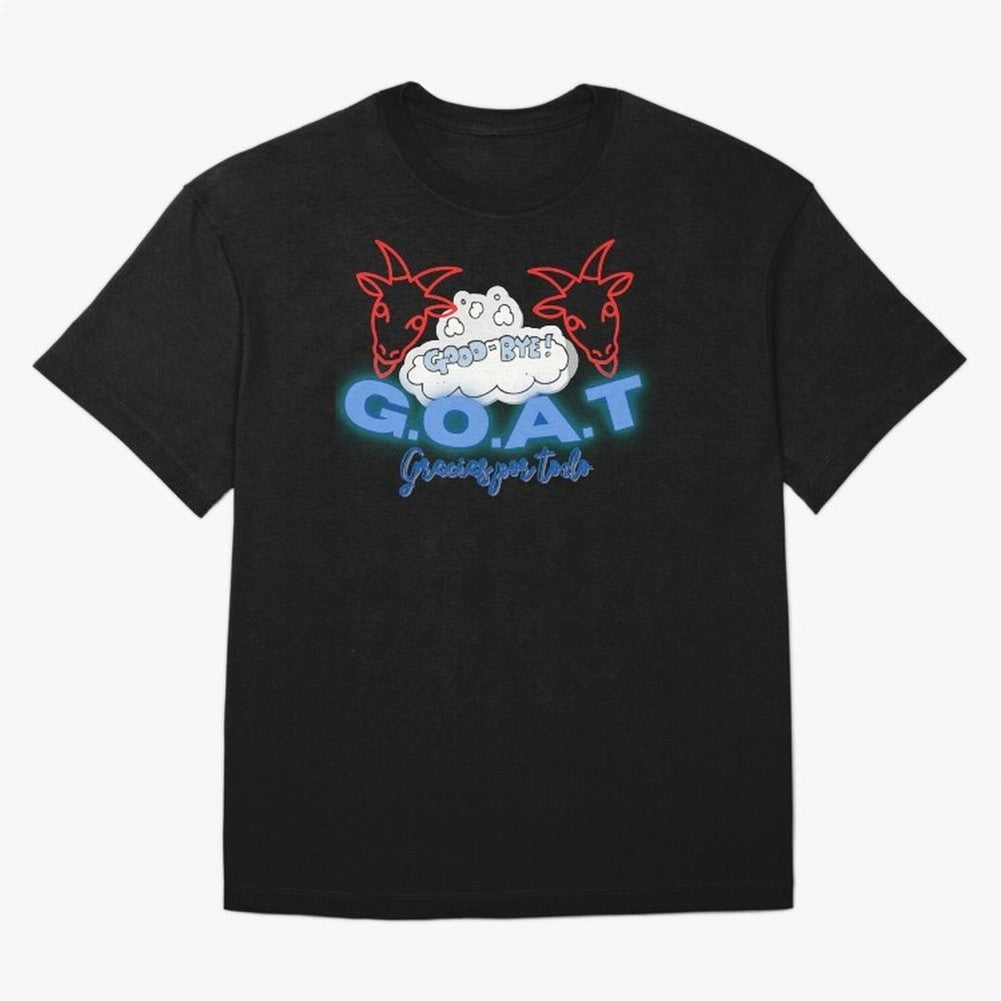 Lionel Messi THANKS GOAT Shirt Oversized T-Shirt Honor Champions and Dreams in FIFA World Cup 2026 Group Stage Spirit, Celebrating Brazil, Portugal and Argentina, Mbappe and Neymar, Supporter Pride, Iconic Celebrations, Legendary Names and Global