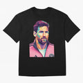 Messi wpap pop art Classic T-Shirt Experience the FIFA World Cup 2026 Journey through Messi and Cristiano Ronaldo Highlights, England and Germany Pride, Sports Nostalgia, International Competition, Famous Players and Unforgettable Victories; Great