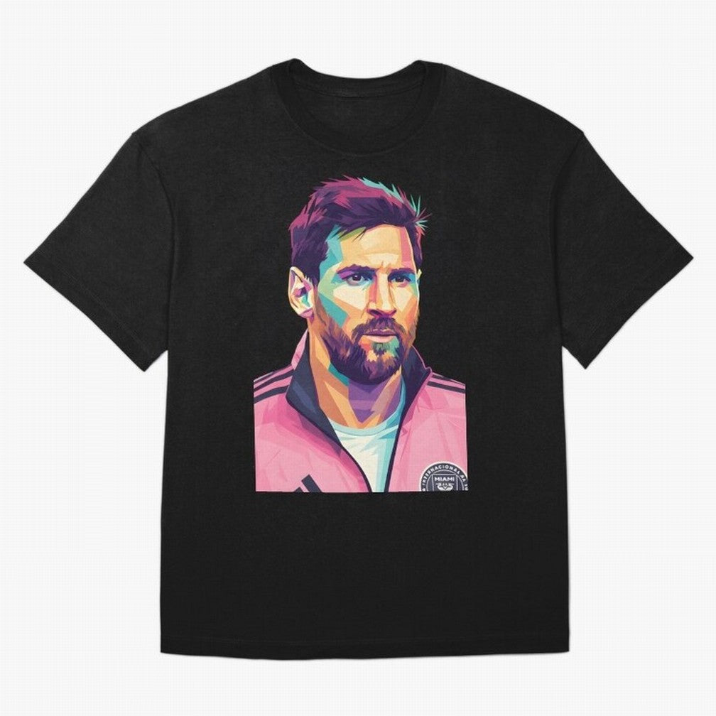 Messi wpap pop art Classic T-Shirt Experience the FIFA World Cup 2026 Journey through Messi and Cristiano Ronaldo Highlights, England and Germany Pride, Sports Nostalgia, International Competition, Famous Players and Unforgettable Victories; Great